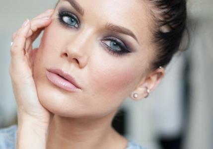 Какой сделать макияж для серых глаз — подробный обзор Свадебный макияж для серых глаз и темных волос